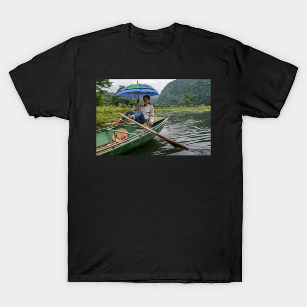 Boat Lady T-Shirt by fotoWerner